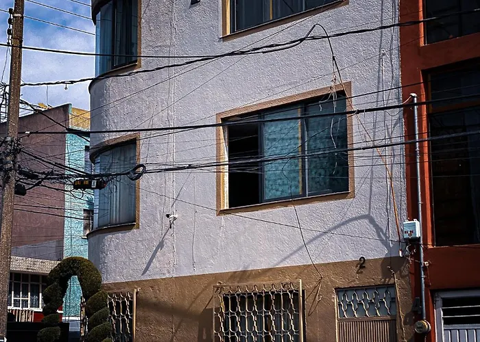 Apartamento Estudio Comodo Con Terraza Centro De Cdmx 3